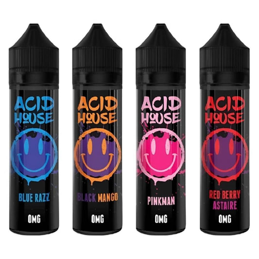 Acid House 50ml Shortfill E-Liquid Vape Juice