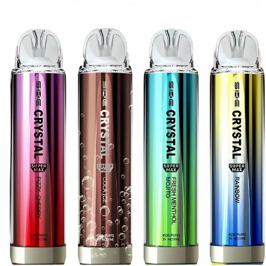 SKE Crystal 4500 Puffs Prefilled Vape Pod Kit - Box of 10
