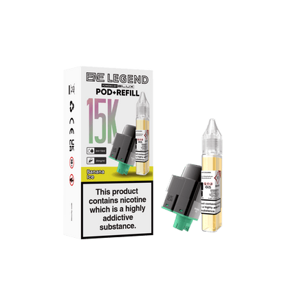 Elux ENE Legend 15k Replacement Pods Pack of 5 - Wholesale Price !