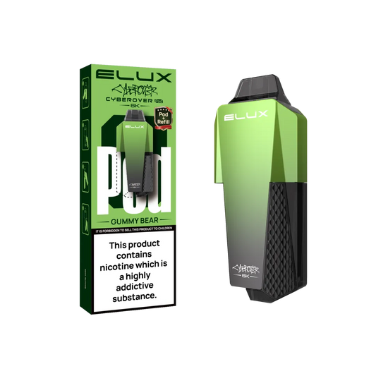 Elux Cyberover 6000 Prefilled Replacement Pods - Box of 5