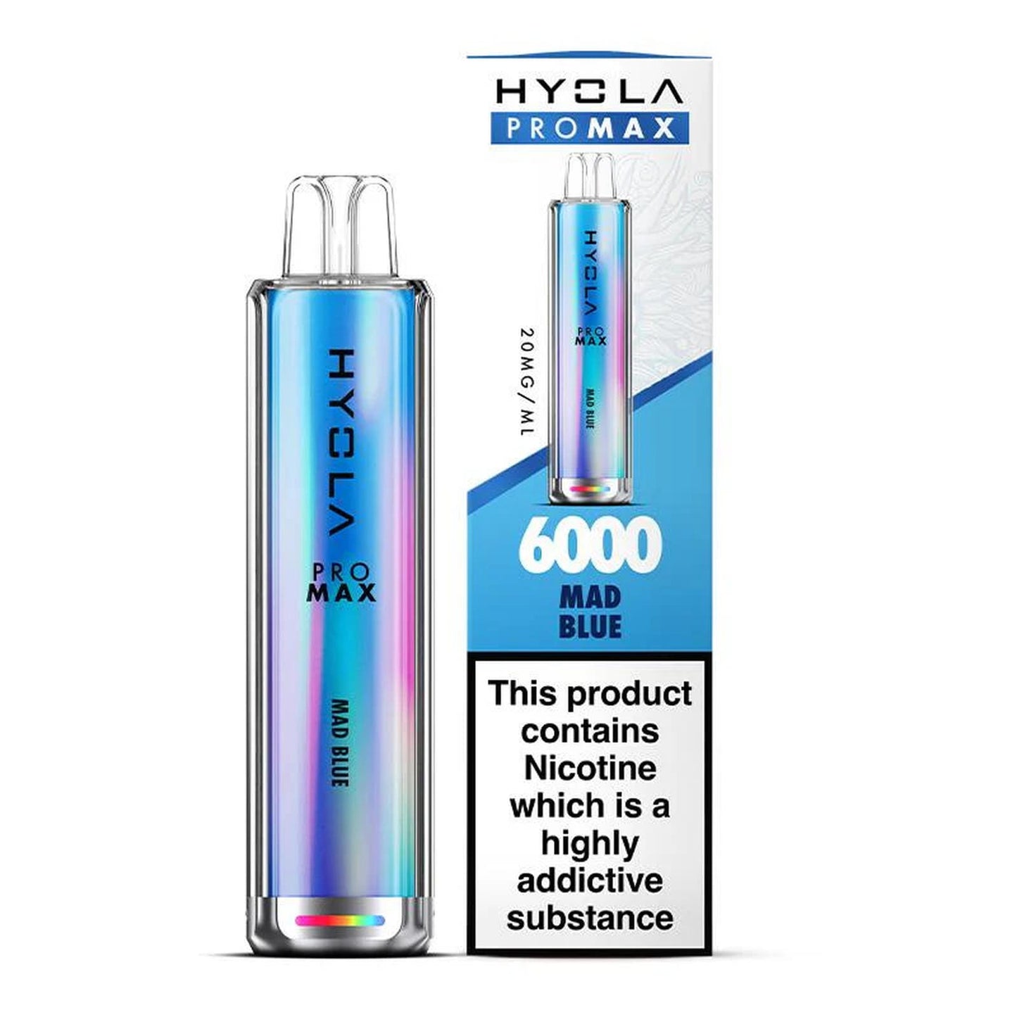 Hyola Pro Max 6000 Puffs Prefilled Vape Pod Kit - Box of 10