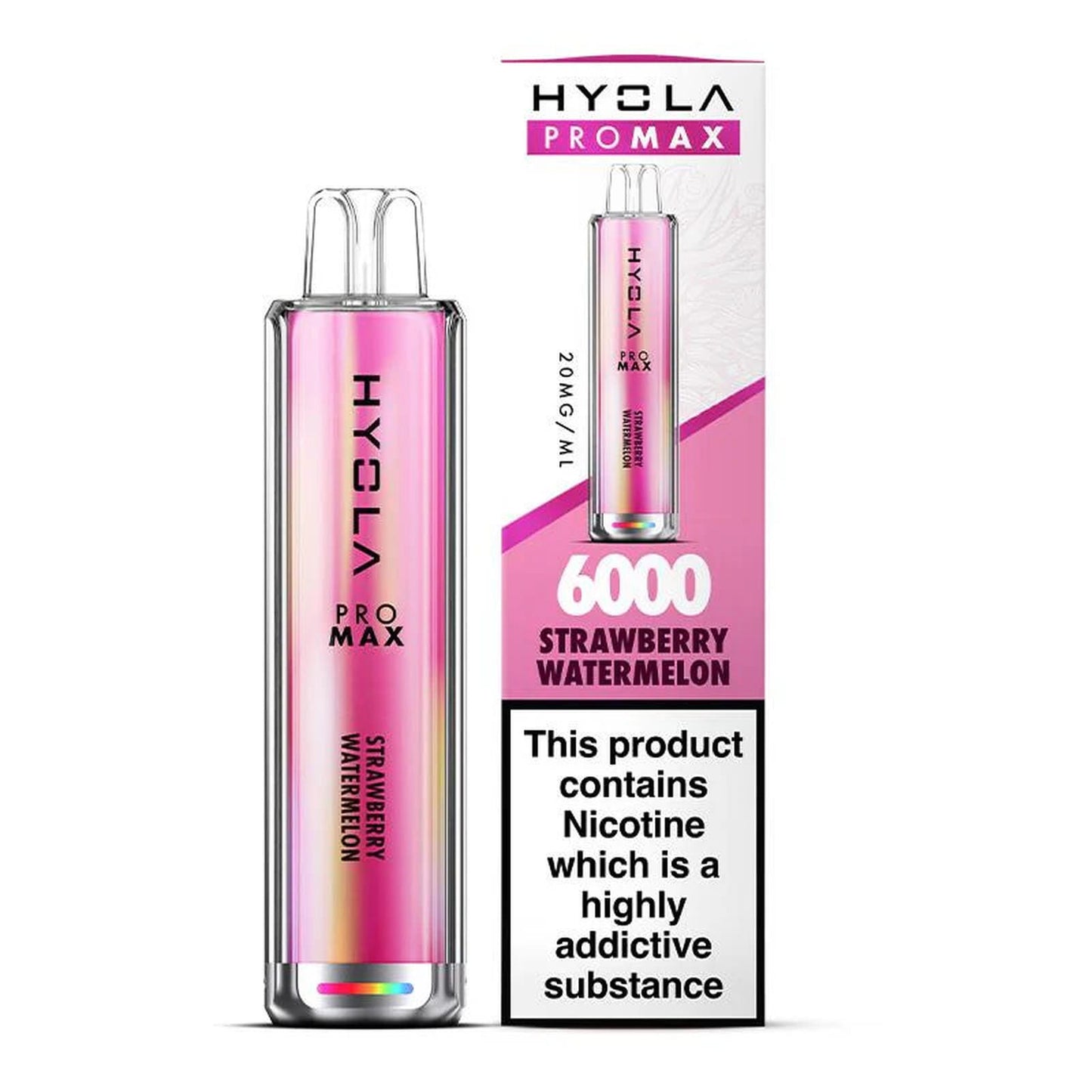 Hyola Pro Max 6000 Puffs Prefilled Vape Pod Kit - Box of 10