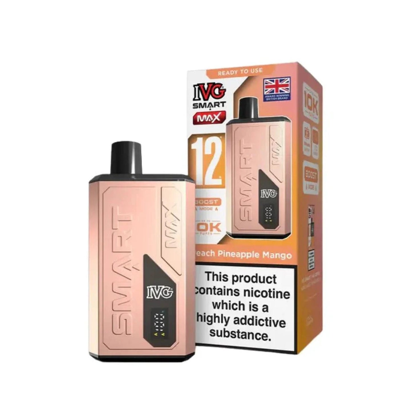 IVG Smart Max 10000 Prefilled Pod Vape Kit - Box of 5