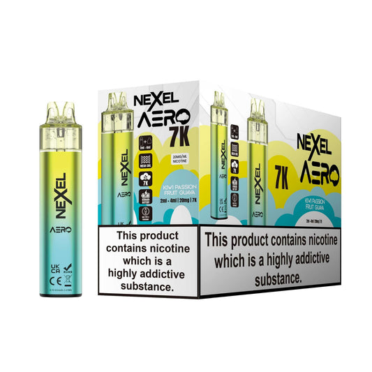 Image Of Nexel Aero 7k Prefilled Pod Vape Kit - Pack of 5
