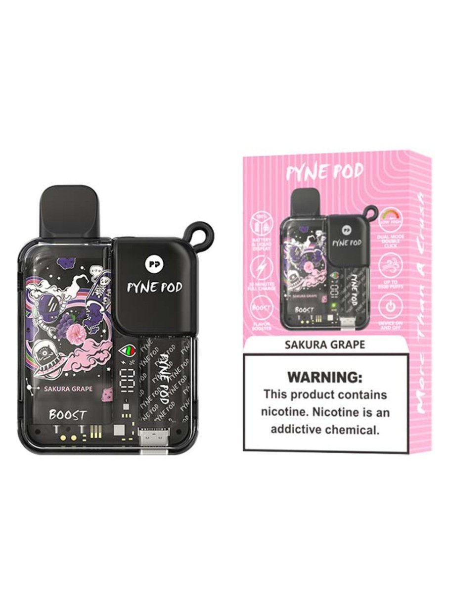 Pyne Pod Boost 8500 Puffs Prefilled Vape Pod Kit - Box of 10
