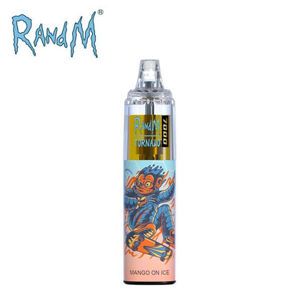 RandM Tornado 7000 Puff Disposable Vape - Box of 10 - Flavour