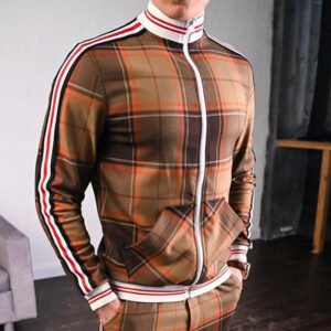 Autumn Men Casual Zipper Jacket Sports Wear Street High collar Jackets quality Sweatshirt Casual Fashion Top