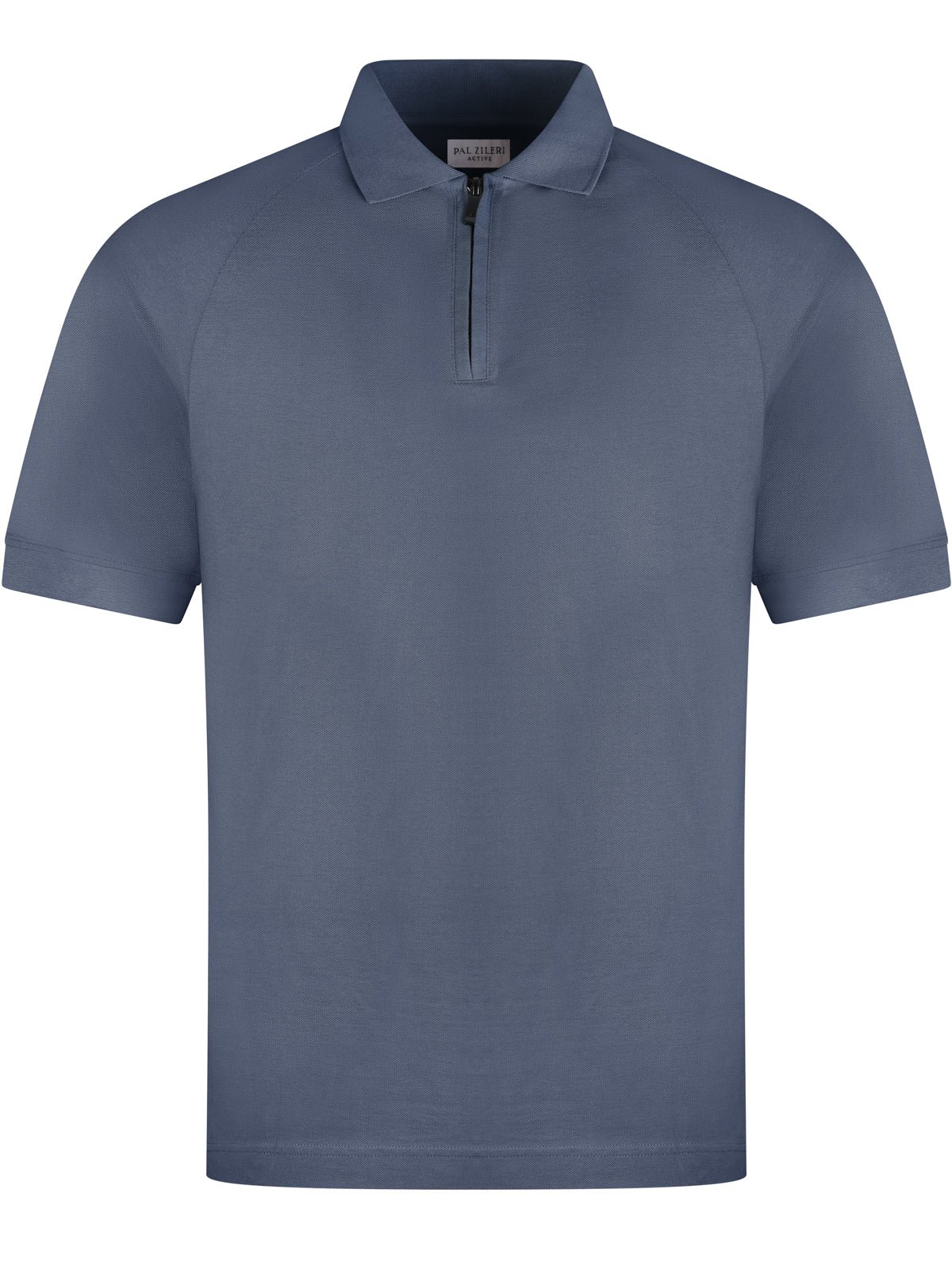 Pal Zileri Zip Polo Blue