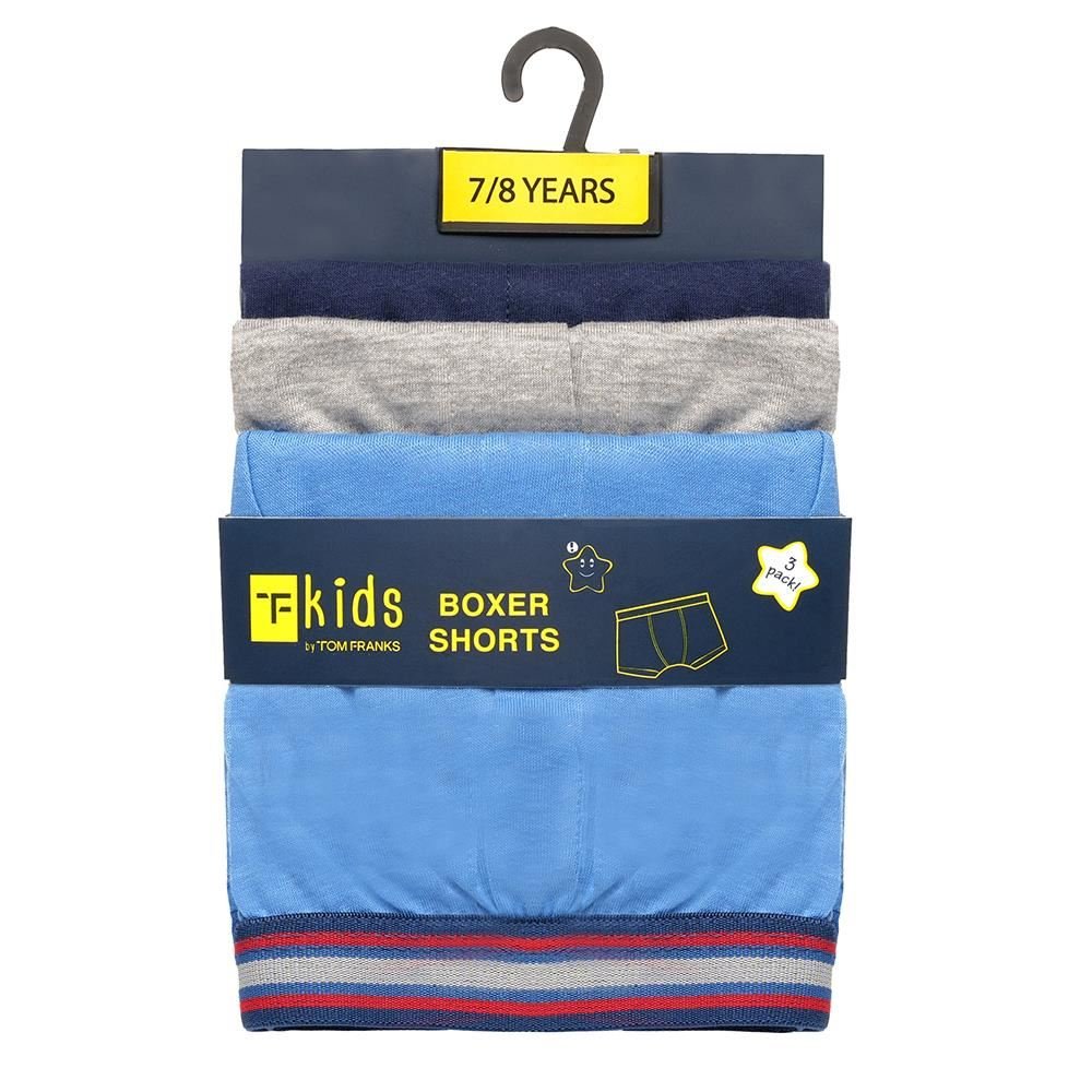 A2Z 4 Kids Boys Boxer Pack Of 3 Plain Camouflage Knickers Cotton Mix Underpants - Image 4