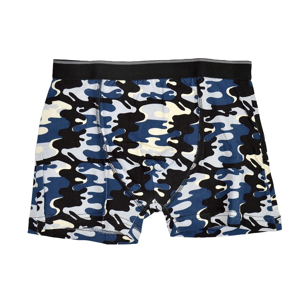 A2Z 4 Kids Boys Boxer Pack Of 3 Plain Camouflage Knickers Cotton Mix Underpants - Image 12