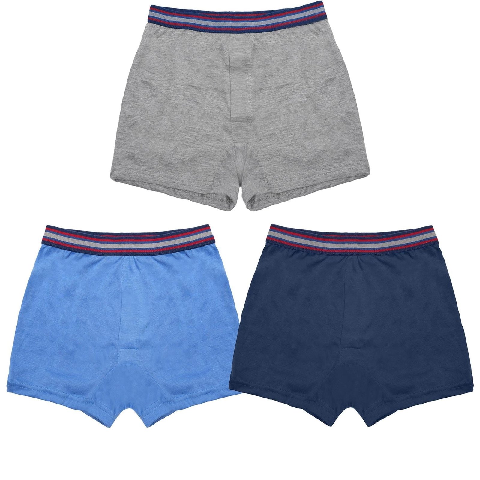 A2Z 4 Kids Boys Boxer Pack Of 3 Plain Camouflage Knickers Cotton Mix Underpants - Image 3