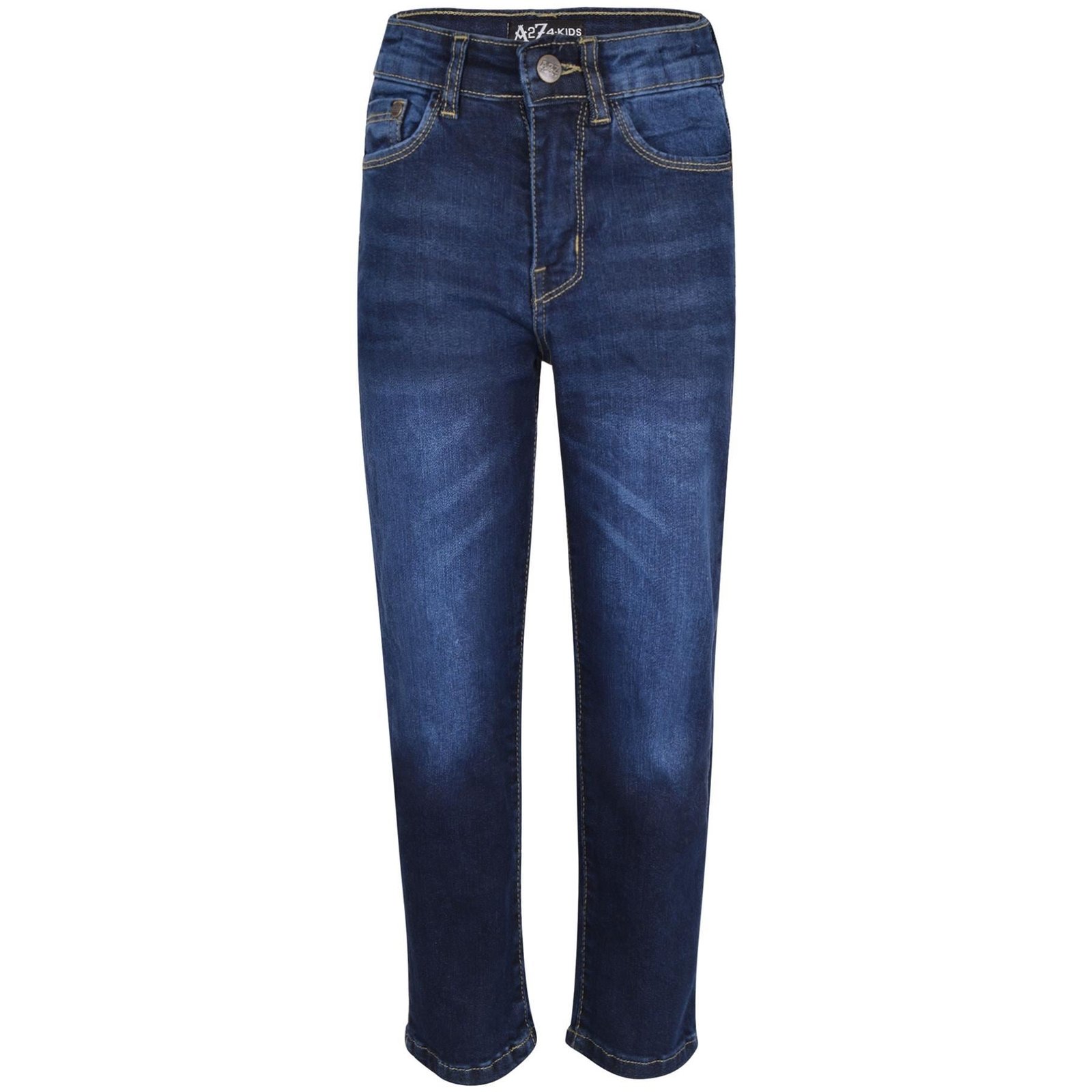 A2Z 4 Kids Boys Relaxed Straight Fit Cut Jeans for Teens Cotton Jean Age 5-13 Yr - Image 3