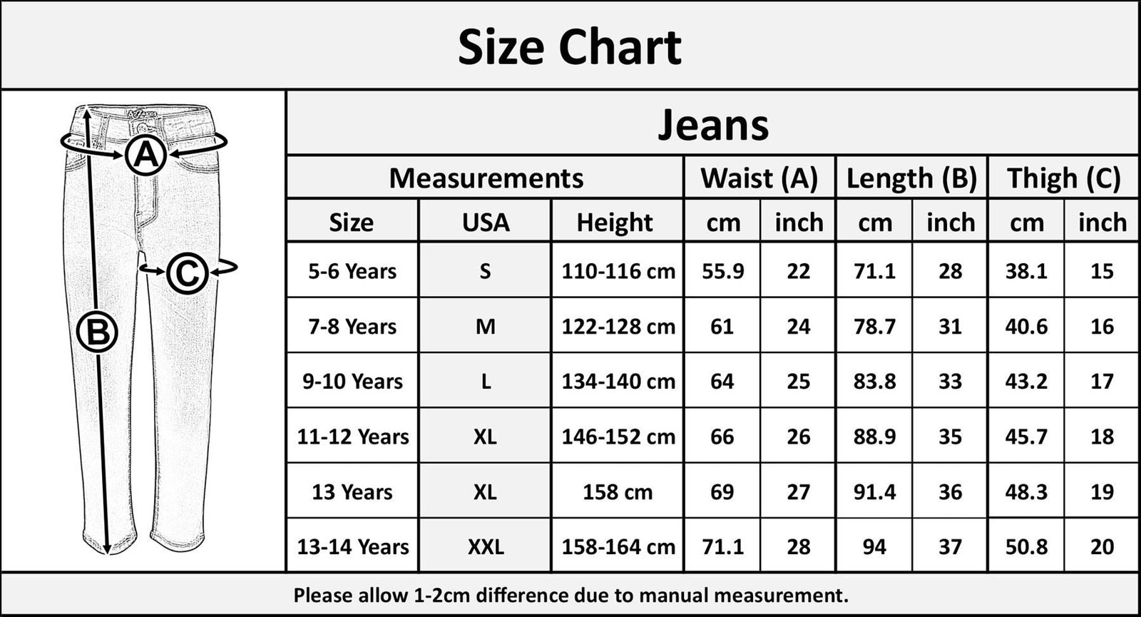 Kids Boys Relaxed Straight Fit Boot Cut Mid Blue Ripped Jeans - Image 8