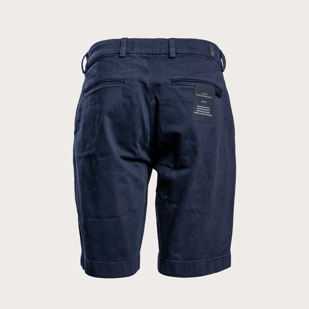 Comfort Sateen Chino Short - Deep Navy - Image 2