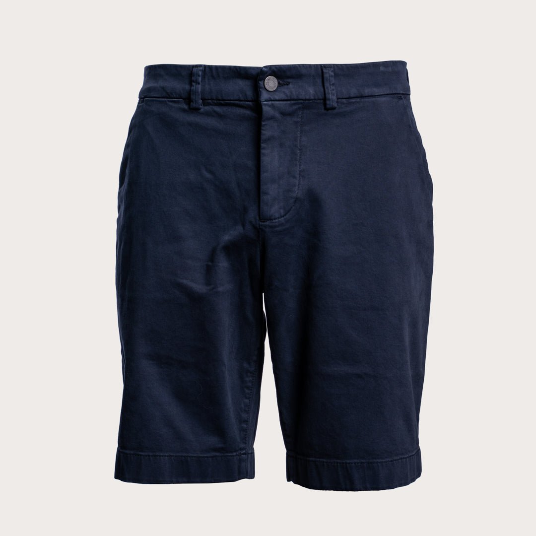 Comfort Sateen Chino Short – Deep Navy