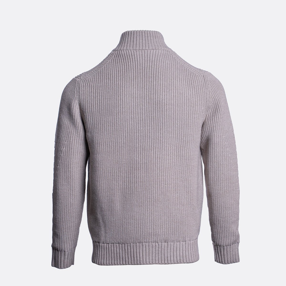 Cardigan w/ Lining – Beige Melange - Image 2
