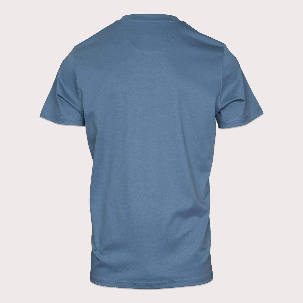 Liquid Cotton T-Shirt - Steel Blue - Image 2