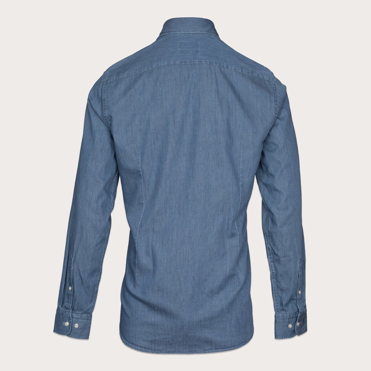 Bari Cutaway Collar Shirt - Light Blue - Image 2