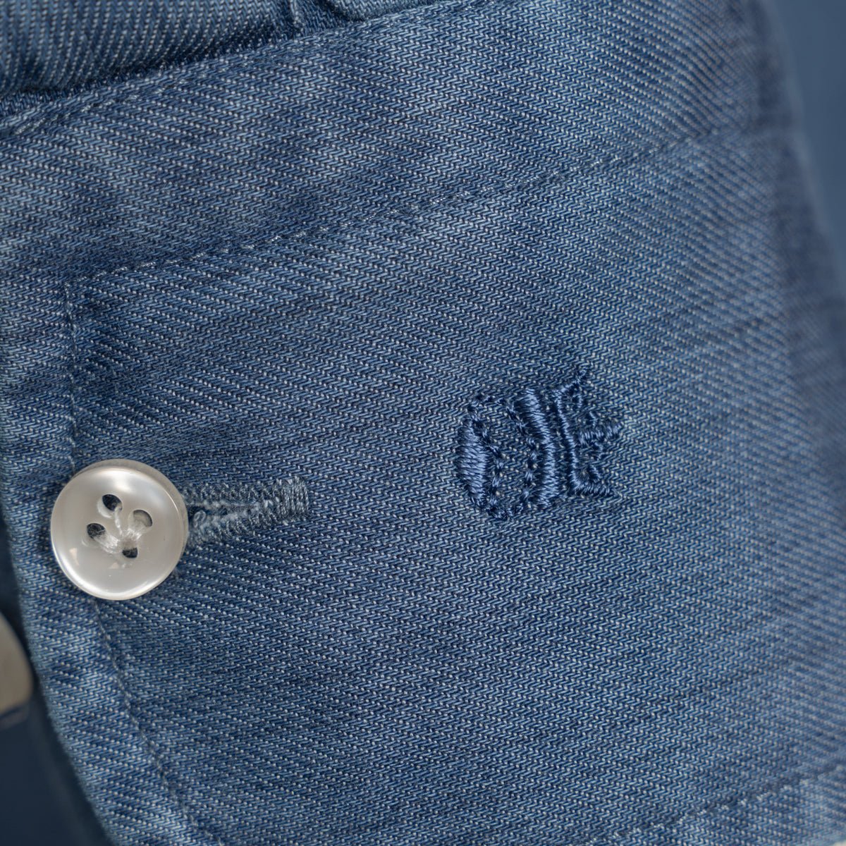 Bari Cutaway Collar Shirt - Light Blue - Image 3