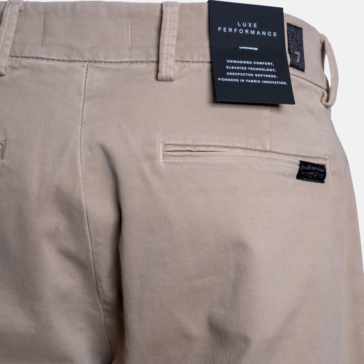 Chino Shorts Comfort Sateen - Mud - Image 3