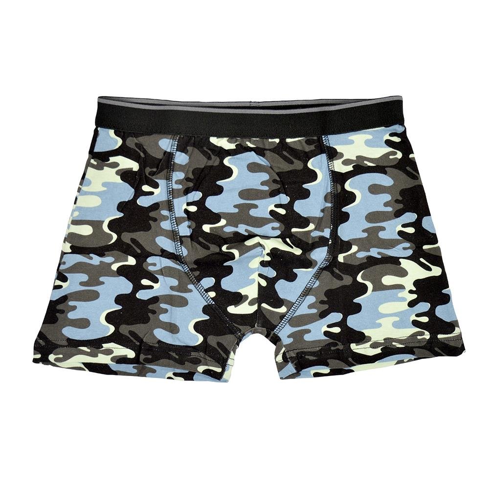 A2Z 4 Kids Boys Boxer Pack Of 3 Plain Camouflage Knickers Cotton Mix Underpants - Image 10