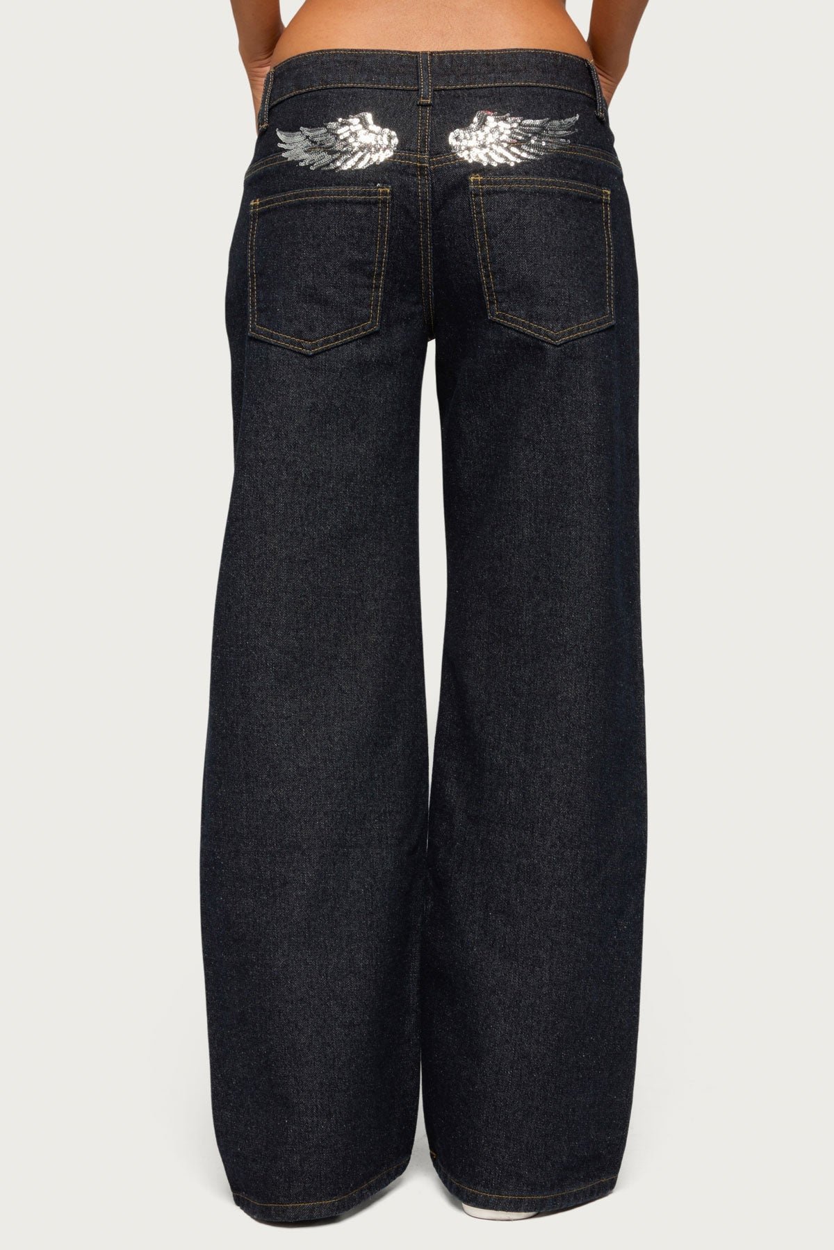 Angel Babe Low Rise Baggy Jeans - Image 2